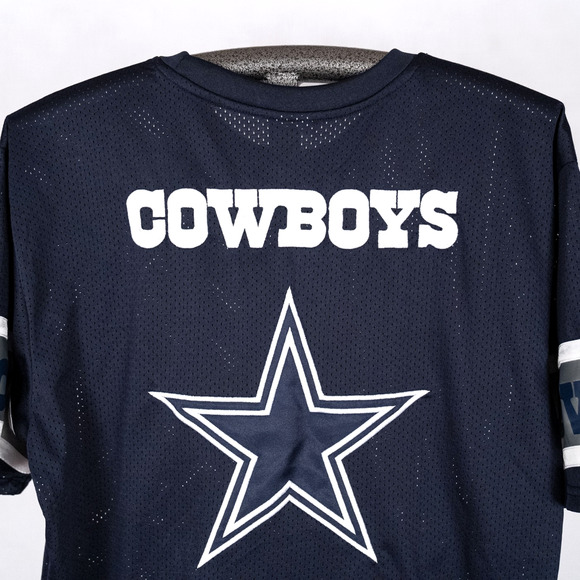 Vintage Ultra Game NFL Men's Mesh Dallas Cowboys Fan Football Jersey Size MEDIUM - Picture 5 of 6